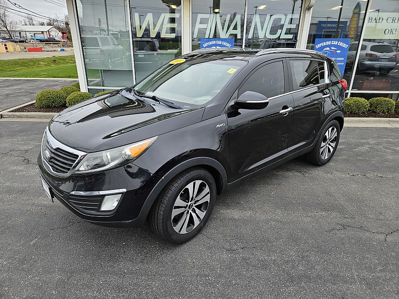 Used 2013  Kia Sportage 4d SUV AWD EX at Superior Car Credit near East Dundee, IL