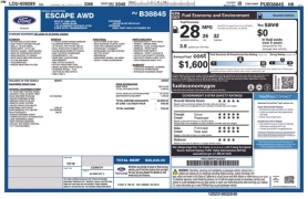 Used 2023  Ford Escape ST-Line AWD at DriveNow Mayfield near Mayfield Heights&comma; OH
