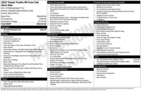 Used 2022  Toyota Tundra 2WD SR CrewMax 5&period;5ft Bed at DriveNow Mayfield near Mayfield Heights&comma; OH