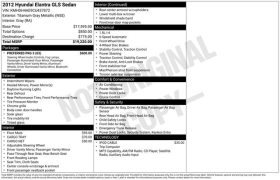 Used 2012  Hyundai Elantra 4dr Sdn Auto GLS &lpar;Ulsan Plant&rpar; at DriveNow Mayfield near Mayfield Heights&comma; OH