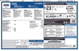 Used 2024  Ford Edge SEL AWD at Drive Now Westlake near Westlake&comma; OH