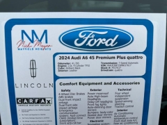 Used 2024  Audi A6 Sedan Premium Plus 45 TFSI quattro at Drive Now Westlake near Westlake&comma; OH