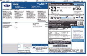Used 2024  Ford Edge SEL AWD at Drive Now Westlake near Westlake&comma; OH