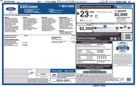 Used 2025  Ford Explorer ST-Line 4WD at Drive Now Westlake near Westlake&comma; OH