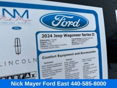 Used 2024  Jeep Wagoneer Series II 4x4 at Drive Now Westlake near Westlake&comma; OH