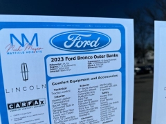 Used 2023  Ford Bronco 4 Door 4x4 at Drive Now Westlake near Westlake&comma; OH