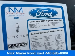 Used 2025  Ram 1500 Big Horn 4x4 Crew Cab 5'7" Box at Drive Now Westlake near Westlake&comma; OH