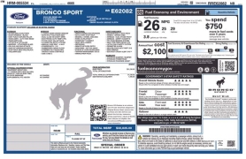 Used 2024  Ford Bronco Sport Big Bend 4x4 at Drive Now Westlake near Westlake&comma; OH