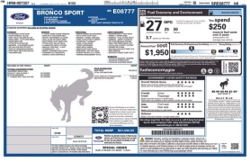 Used 2025  Ford Bronco Sport Big Bend 4x4 at Drive Now Westlake near Westlake&comma; OH