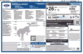 Used 2024  Ford Bronco Sport Heritage 4x4 at Drive Now Westlake near Westlake&comma; OH
