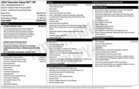Used 2023  Chevrolet Tahoe 4WD 4dr RST at Drive Now Westlake near Westlake&comma; OH