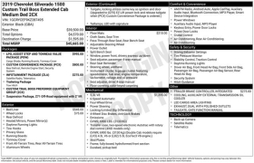 Used 2019  Chevrolet Silverado 1500 4WD Double Cab Custom Trail Boss at DriveNow Mayfield near Mayfield Heights&comma; OH