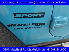 Used 2018 Jeep Wrangler JK Unlimited Sport S 4x4 at DriveNow Mayfield near Mayfield Heights, OH