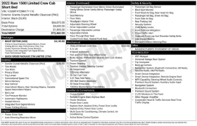 Used 2022  Ram 1500 4WD Limited Crew Cab 5'7" Box at Drive Now Westlake near Westlake&comma; OH