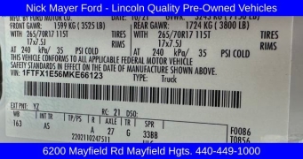 Used 2021 Ford F-150 4WD SuperCab Box at DriveNow Mayfield near Mayfield Heights, OH