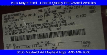 Used 2019 Ford F-150 4WD SuperCrew 5.5' Box at DriveNow Mayfield near Mayfield Heights, OH