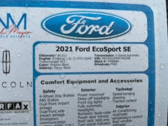 Used 2021  Ford EcoSport SE FWD at DriveNow Mayfield near Mayfield Heights&comma; OH