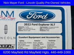 Used 2022  Ford Explorer XLT 4WD at DriveNow Mayfield near Mayfield Heights, OH