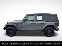 Used 2020  Jeep Wrangler Unlimited Willys Sport 4x4 at DriveNow Mayfield near Mayfield Heights&comma; OH