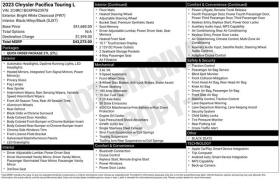 Used 2023  Chrysler Pacifica Touring L FWD at Drive Now Westlake near Westlake&comma; OH