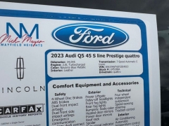 Used 2023  Audi Q5 S line Prestige 45 TFSI quattro at DriveNow Mayfield near Mayfield Heights&comma; OH