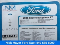 Used 2026  Chevrolet Equinox AWD 4dr LT w&sol;2LT at Drive Now Westlake near Westlake&comma; OH