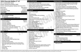 Used 2024  Chevrolet Malibu 4dr Sdn 1LT at DriveNow Mayfield near Mayfield Heights&comma; OH