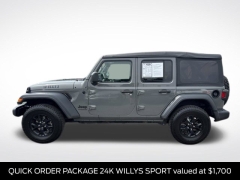 Used 2020  Jeep Wrangler Unlimited Willys Sport 4x4 at DriveNow Mayfield near Mayfield Heights&comma; OH