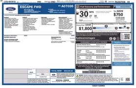 Used 2024  Ford Escape Active FWD at Drive Now Westlake near Westlake&comma; OH