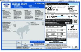 Used 2023  Ford Bronco Sport Big Bend 4x4 at DriveNow Mayfield near Mayfield Heights&comma; OH