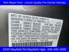 Used 2023  Acura MDX SH-AWD w/Technology Pkg at DriveNow Mayfield near Mayfield Heights, OH