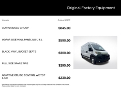Used 2025  Ram ProMaster Cargo Van Tradesman 2500 High Roof 159" WB w&sol;Pass Seat at DriveNow Mayfield near Mayfield Heights&comma; OH