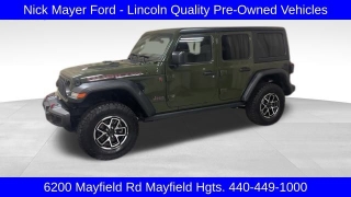 Used 2024 Jeep Wrangler Rubicon 4 Door 4x4 at DriveNow Mayfield near Mayfield Heights, OH