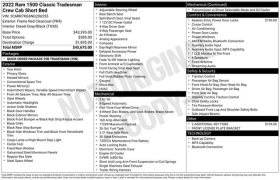 Used 2022  Ram 1500 Classic Tradesman 4x4 Crew Cab 5'7" Box at Drive Now Westlake near Westlake&comma; OH