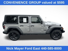Used 2020  Jeep Wrangler Unlimited Willys 4x4 at DriveNow Mayfield near Mayfield Heights&comma; OH