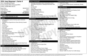 Used 2024  Jeep Wagoneer L Series II 4x2 &ast;Ltd Avail&ast; at Drive Now Westlake near Westlake&comma; OH