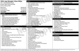 Used 2024  Jeep Wrangler Willys 4 Door 4x4 at Drive Now Westlake near Westlake&comma; OH