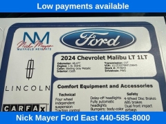 Used 2024  Chevrolet Malibu 4dr Sdn 1LT at DriveNow Mayfield near Mayfield Heights&comma; OH