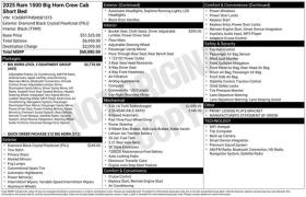 Used 2025  Ram 1500 Big Horn 4x4 Crew Cab 5'7" Box at Drive Now Westlake near Westlake&comma; OH