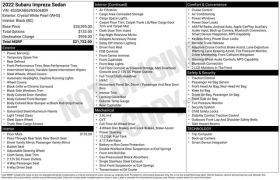 Used 2022  Subaru Impreza 4-door CVT at DriveNow Mayfield near Mayfield Heights&comma; OH