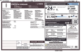 Used 2020  Lincoln Corsair 4d SUV AWD at Drive Now Westlake near Westlake&comma; OH