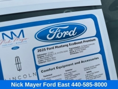 Used 2025  Ford Mustang EcoBoost Convertible at Drive Now Westlake near Westlake&comma; OH