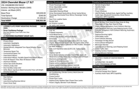 Used 2024  Chevrolet Blazer FWD 4dr LT w&sol;3LT at DriveNow Mayfield near Mayfield Heights&comma; OH