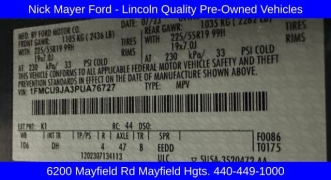Used 2023 Ford Escape Platinum AWD at Drive Now Westlake near Westlake, OH