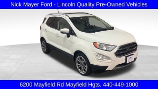 Used 2018 Ford EcoSport 4d SUV FWD Titanium at DriveNow Mayfield near Mayfield Heights, OH