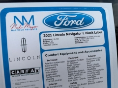 Used 2021  Lincoln Navigator L Black Label 4x4 at DriveNow Mayfield near Mayfield Heights&comma; OH