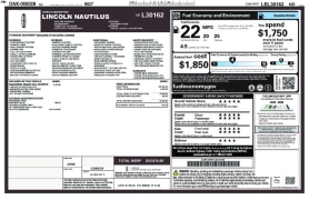 Used 2020  Lincoln Nautilus Reserve AWD at Drive Now Westlake near Westlake&comma; OH