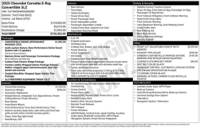 Used 2025  Chevrolet Corvette 2dr E-Ray Conv w&sol;3LZ at Drive Now Westlake near Westlake&comma; OH