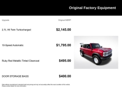 Used 2025  Ford Bronco Heritage Edition 4 Door Advanced 4x4 at DriveNow Mayfield near Mayfield Heights&comma; OH