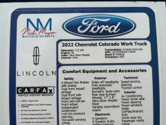Used 2022  Chevrolet Colorado 4WD Crew Cab 128" Work Truck at DriveNow Mayfield near Mayfield Heights&comma; OH